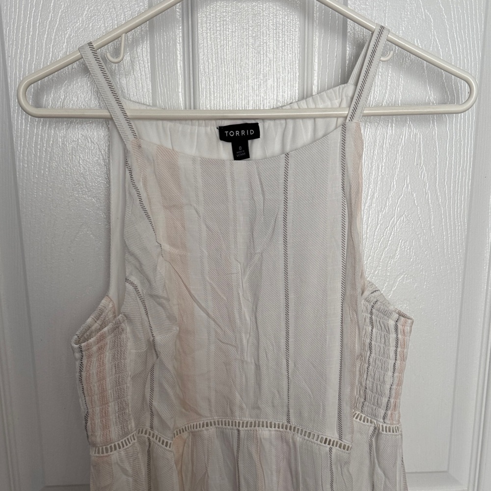 Torrid White Maxi Dress - Picture 2 of 8